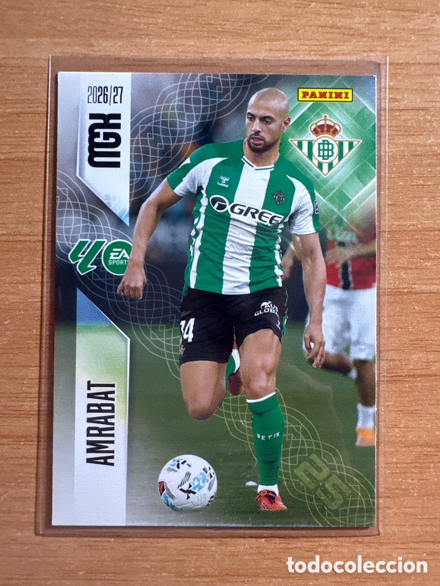 Figurine di Calcio: 100 AMRABAT BETIS MEGACRACKS 2026 2027 (MGK 26 27)