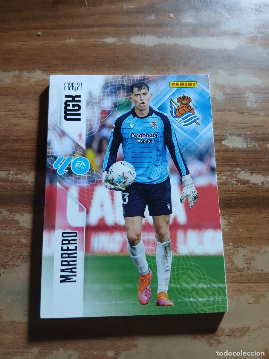 Cromos de f&uacute;tbol: CARD MEGACRACKS TEMPORADA 26/27: MARRERO (REAL SOCIEDAD), N&deg; 309