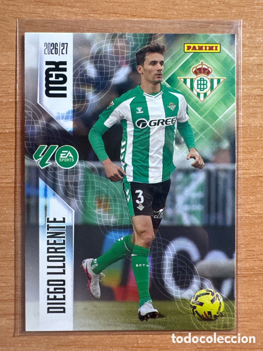 Cromos de f&uacute;tbol: 96 DIEGO LLORENTE BETIS MEGACRACKS 2026 2027 (MGK 26 27)