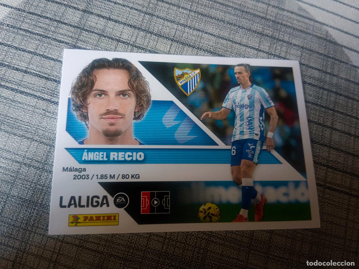 Cromos de f&uacute;tbol: TEMPORADA 2026 2027 26 27 3&ordf; TERCERA EDICION COLOCA 6 BIS RECIO MALAGA NUEVO