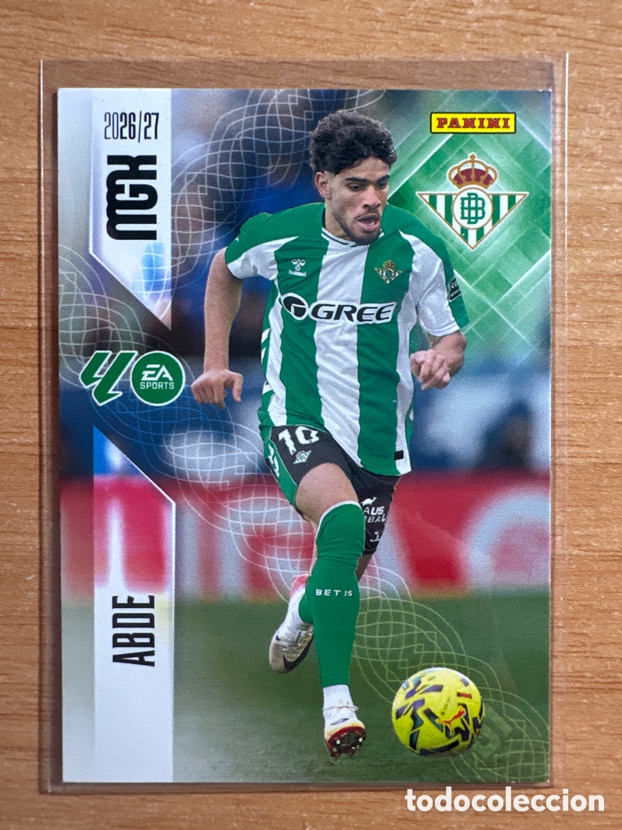 Cromos de f&uacute;tbol: 108 ABDE BETIS MEGACRACKS 2026 2027 (MGK 26 27)