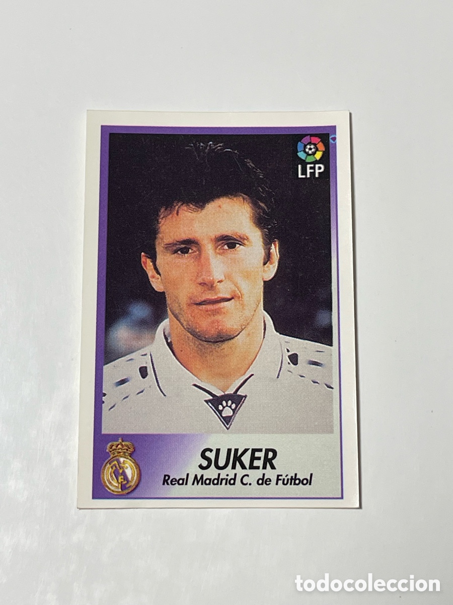 Figurine di Calcio: Davor Suker Real Madrid 96/97 Bollycao #169