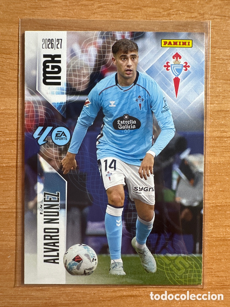 Cromos de f&uacute;tbol: 113 ALVARO N&Uacute;&Ntilde;EZ CELTA DE VIGO MEGACRACKS 2026 2027 (MGK 26 27)