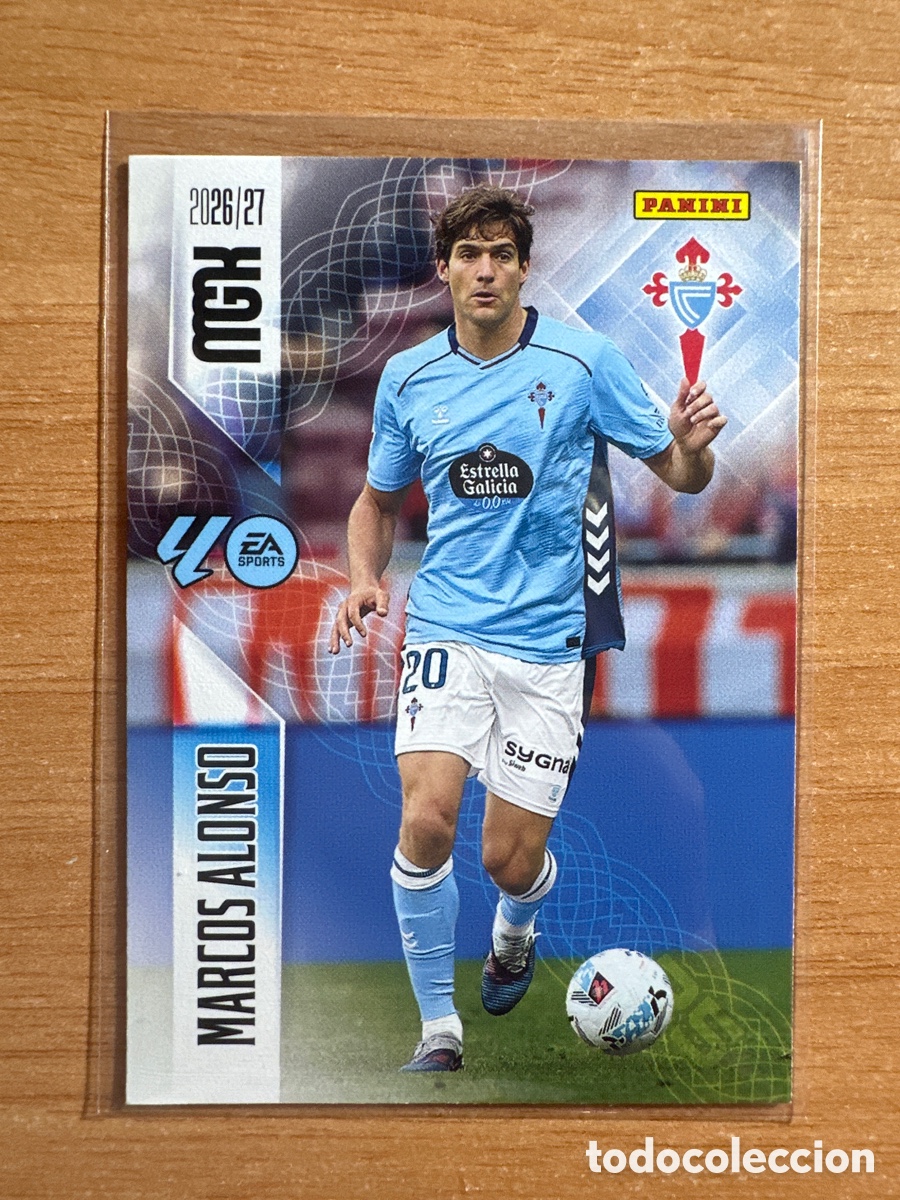 Cromos de f&uacute;tbol: 116 MARCOS ALONSO CELTA DE VIGO MEGACRACKS 2026 2027 (MGK 26 27)