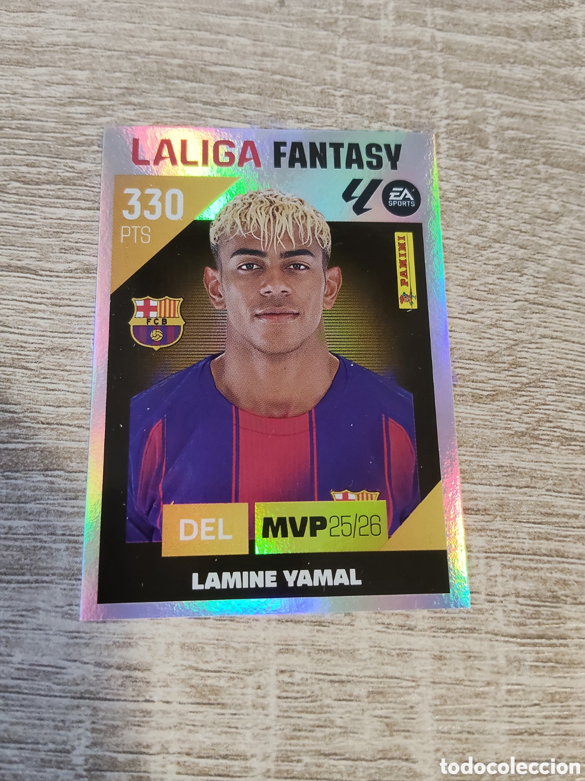 Cromos de f&uacute;tbol: Lamine Yamal Barcelona fantasy liga 2026 2027 26 27 ediciones este