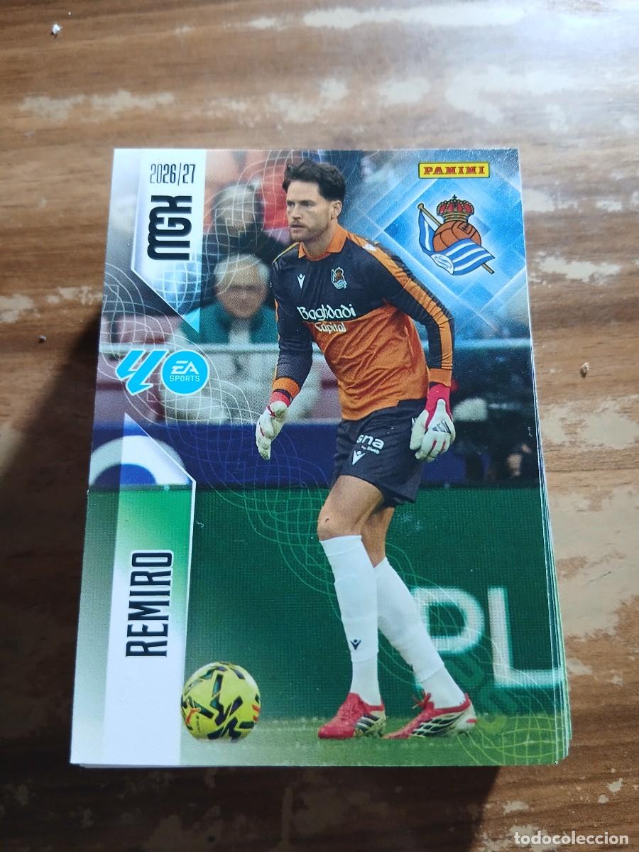 Cromos de f&uacute;tbol: CARD MEGACRACKS TEMPORADA 26/27: REMIRO (REAL SOCIEDAD), N&deg; 308