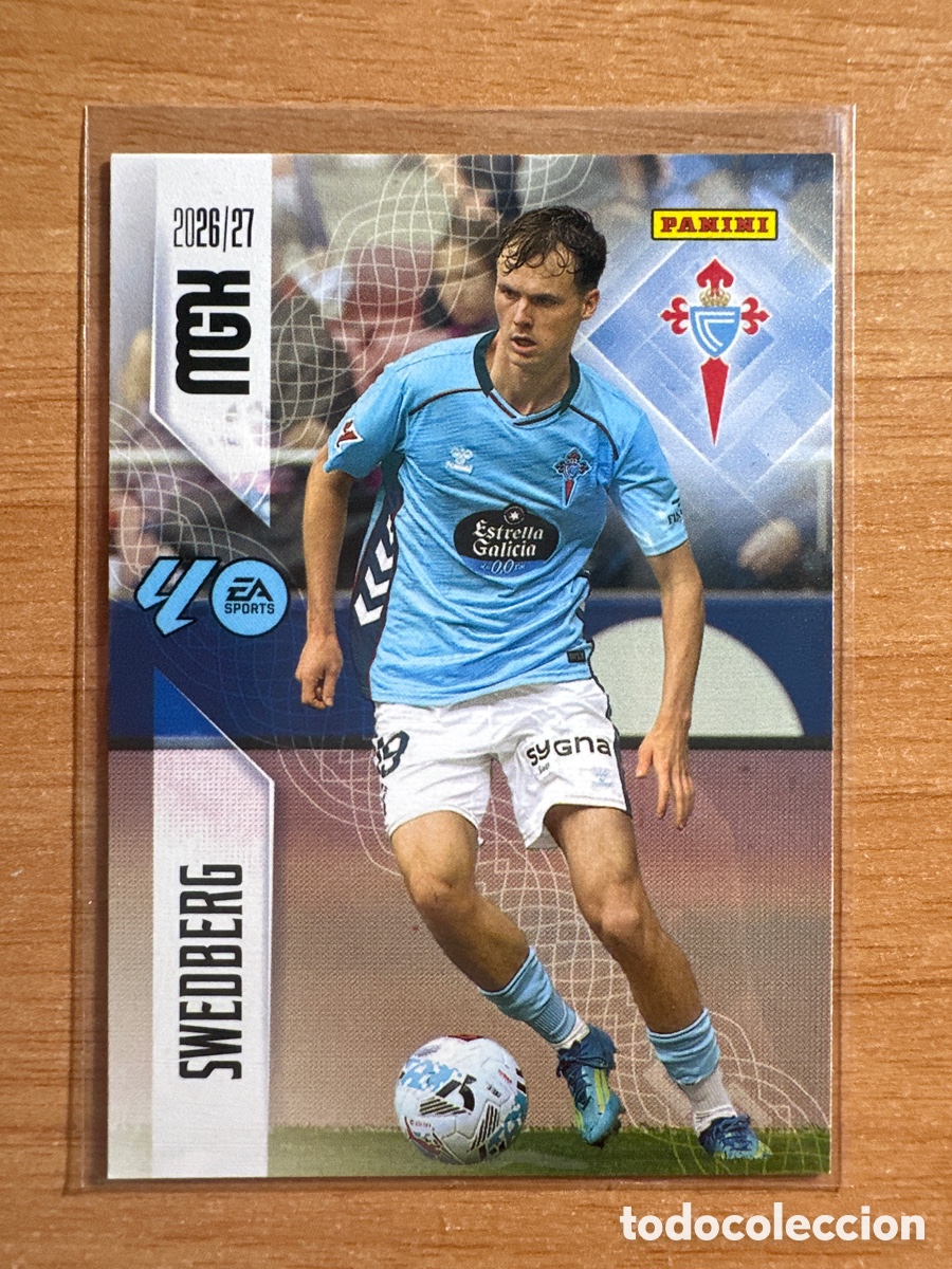 Fu&szlig;ball-Sticker: 122 SWEDBERG CELTA DE VIGO MEGACRACKS 2026 2027 (MGK 26 27)