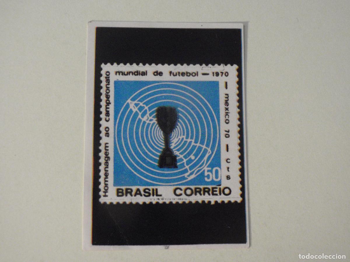 Fu&szlig;ball-Sticker: Cromo n&ordm; 377 Sello Brasil 1970. Mundial Argentina 1978 Ruiz Romero. Nunca pegado 78