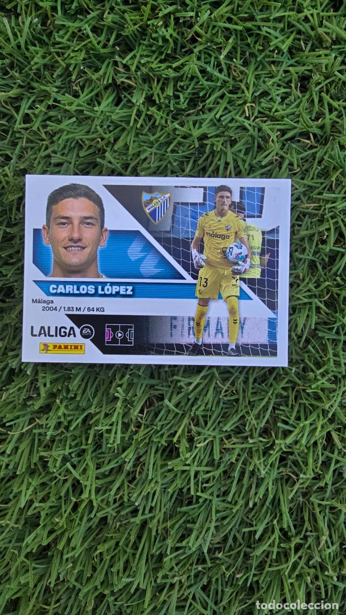 Fu&szlig;ball-Sticker: CARLOS LOPEZ 4 MALAGA LIGA ESTE 2026 2027 26 27 PANINI LALIGA EA SPORTS