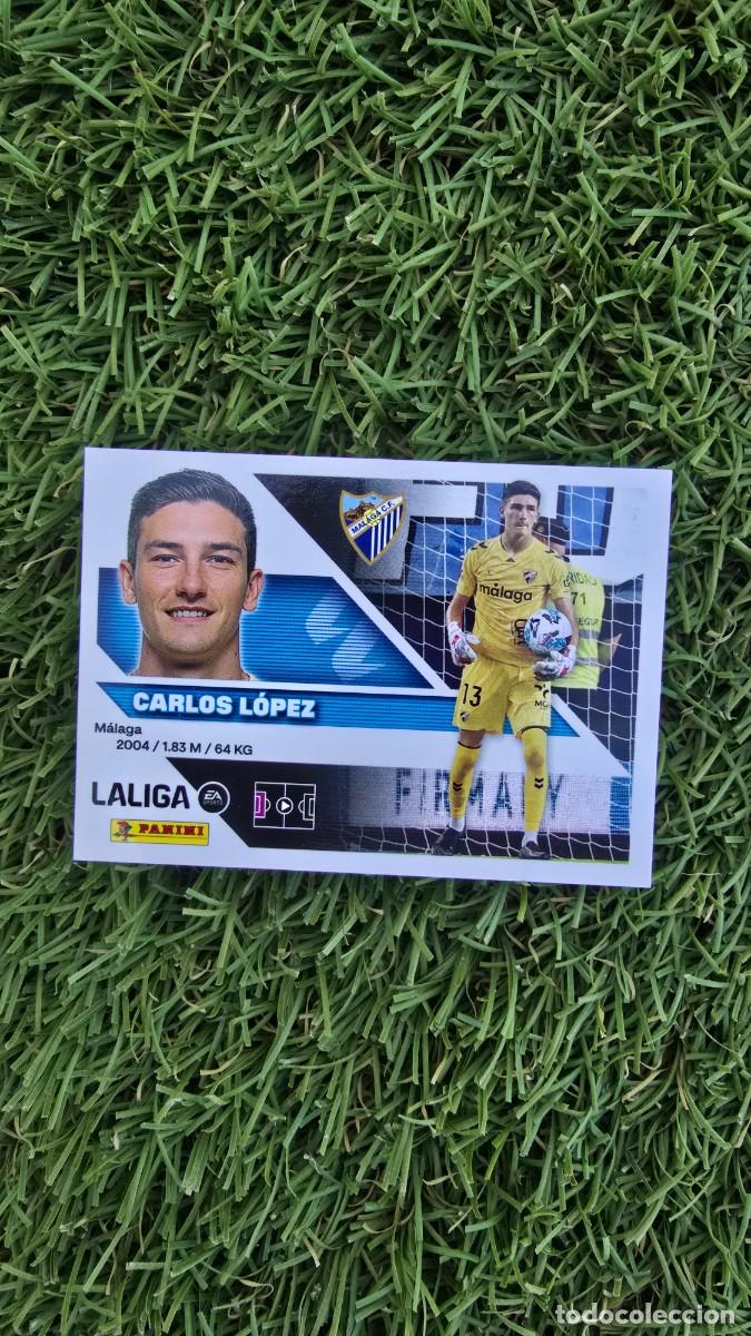 Fu&szlig;ball-Sticker: CARLOS LOPEZ 4 MALAGA LIGA ESTE 2026 2027 26 27 PANINI LALIGA EA SPORTS