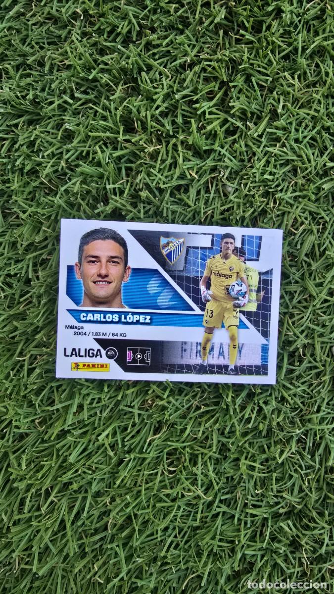 Figurine di Calcio: CARLOS LOPEZ 4 MALAGA LIGA ESTE 2026 2027 26 27 PANINI LALIGA EA SPORTS