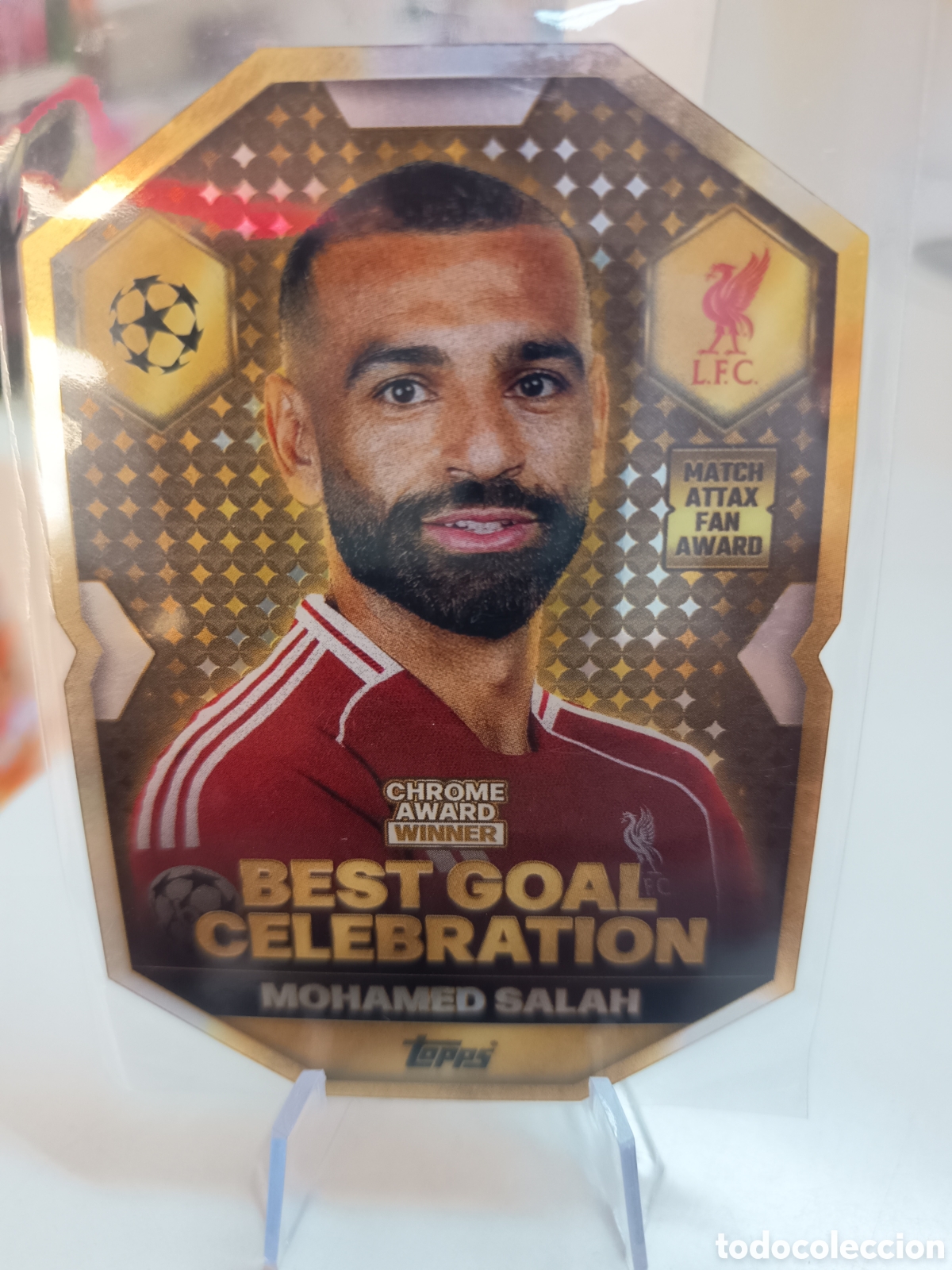 Cromos de f&uacute;tbol: CHROME CA6 MOHAMED SALAH MATCH ATTAX 2025 2026