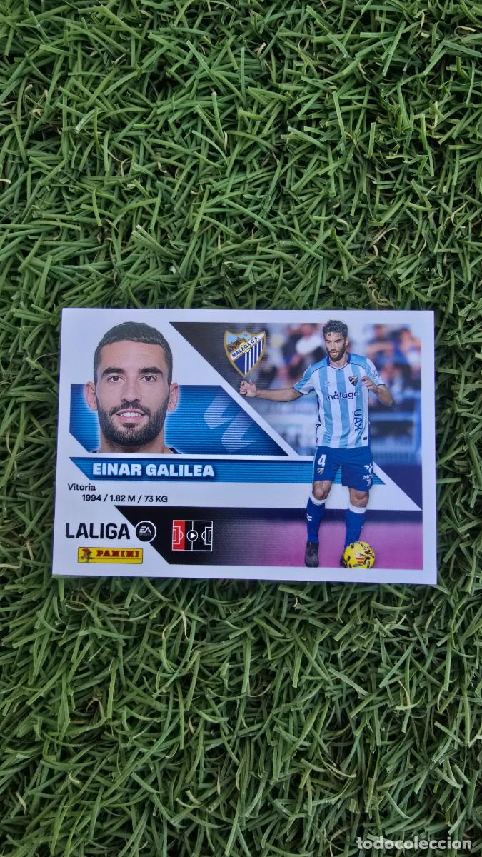 Cromos de f&uacute;tbol: EINAR GALILEA 8 MALAGA LIGA ESTE 2026 2027 26 27 PANINI LALIGA EA SPORTS