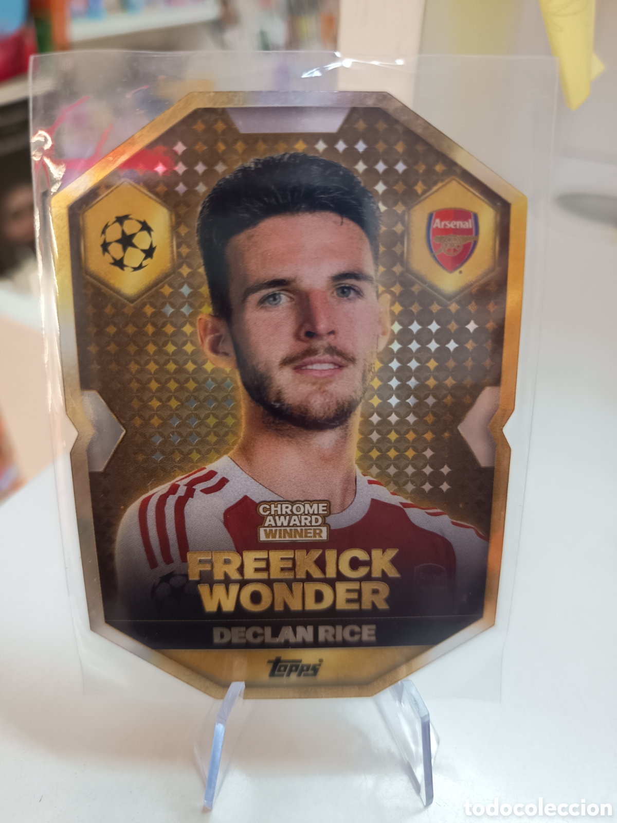 Cromos de f&uacute;tbol: CHROME CA14 DECLAN RICE MATCH ATTAX 2025 2026