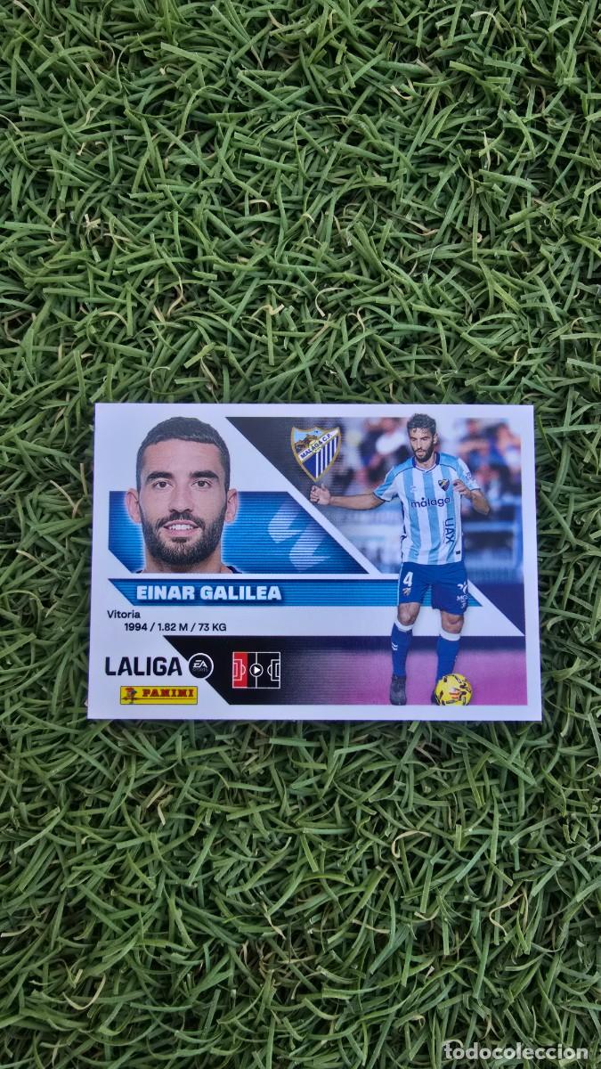 Cromos de f&uacute;tbol: EINAR GALILEA 8 MALAGA LIGA ESTE 2026 2027 26 27 PANINI LALIGA EA SPORTS