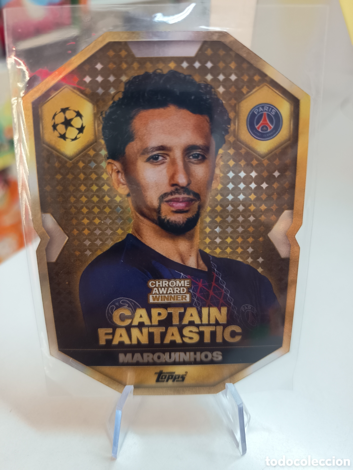 Cromos de f&uacute;tbol: CHROME CA18 MARQUINHOS MATCH ATTAX 2025 2026