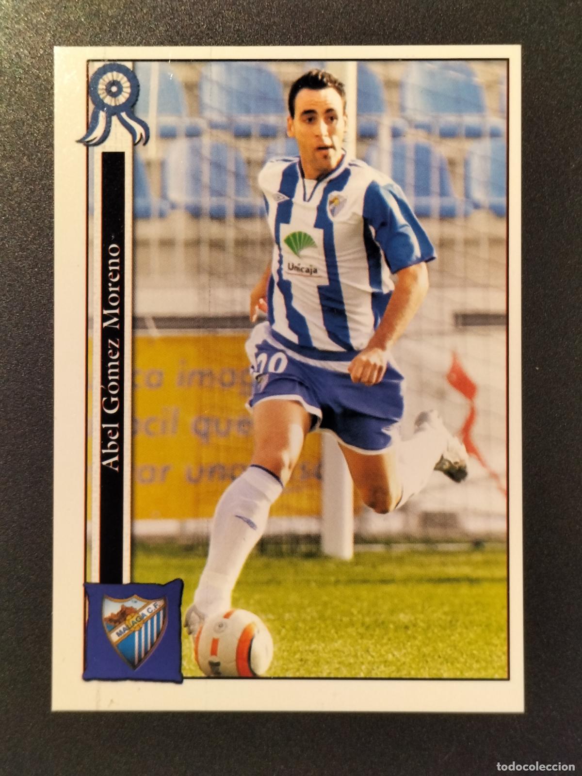 Cromos de f&uacute;tbol: 962 ABEL MALAGA B CROMOS ALBUM MUNDICROMO PLATINUM LIGA FUTBOL 05 06 2005 2006