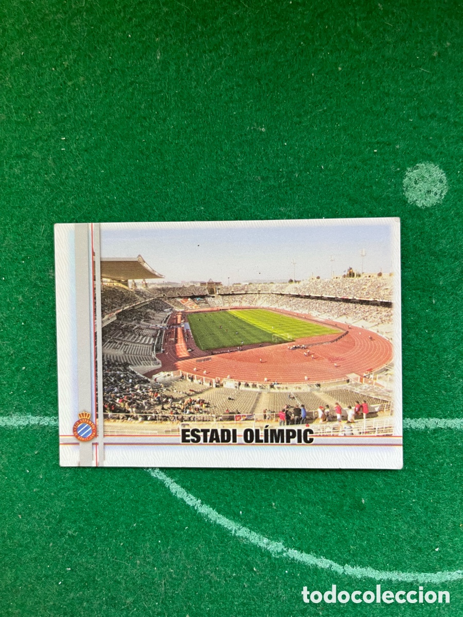 Cromos de f&uacute;tbol: 380 ESTADI OLIMPIC ESPANYOL LAS FICHAS DE LA LIGA 2006 2007 MUNDICROMO ESTADIO