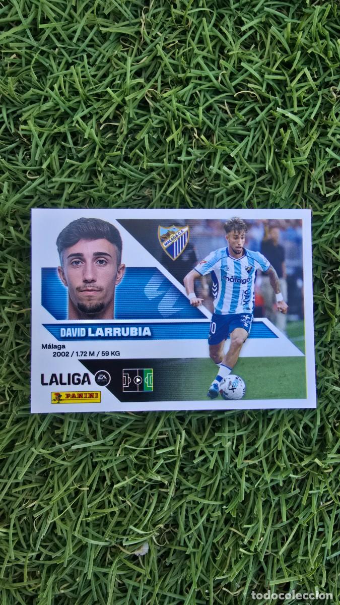 Cromos de f&uacute;tbol: LARRUBIA 16 MALAGA LIGA ESTE 2026 2027 26 27 PANINI LALIGA EA SPORTS