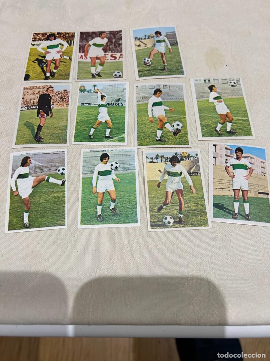 Cromos de f&uacute;tbol: fher ligs 1975 76 elche 11 cromos nuevos se venden sueltos relacion en descripcion