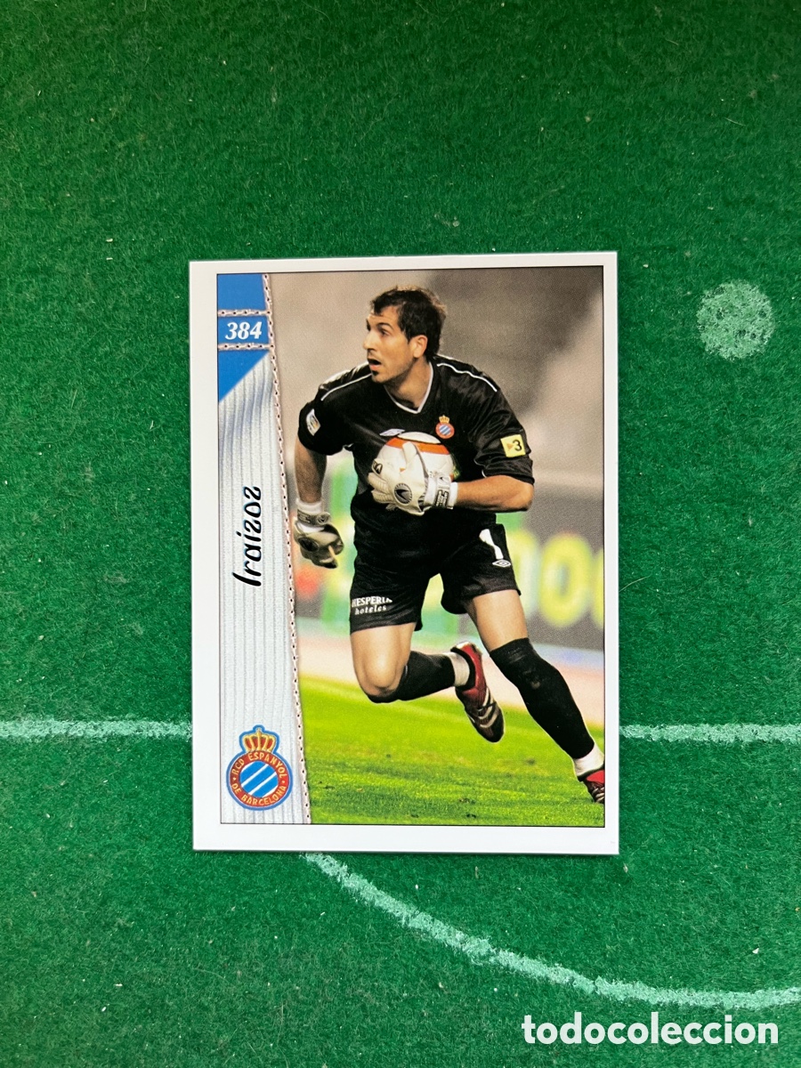 Cromos de f&uacute;tbol: 384 IRAIZOZ ESPANYOL LAS FICHAS DE LA LIGA 2006 2007 MUNDICROMO