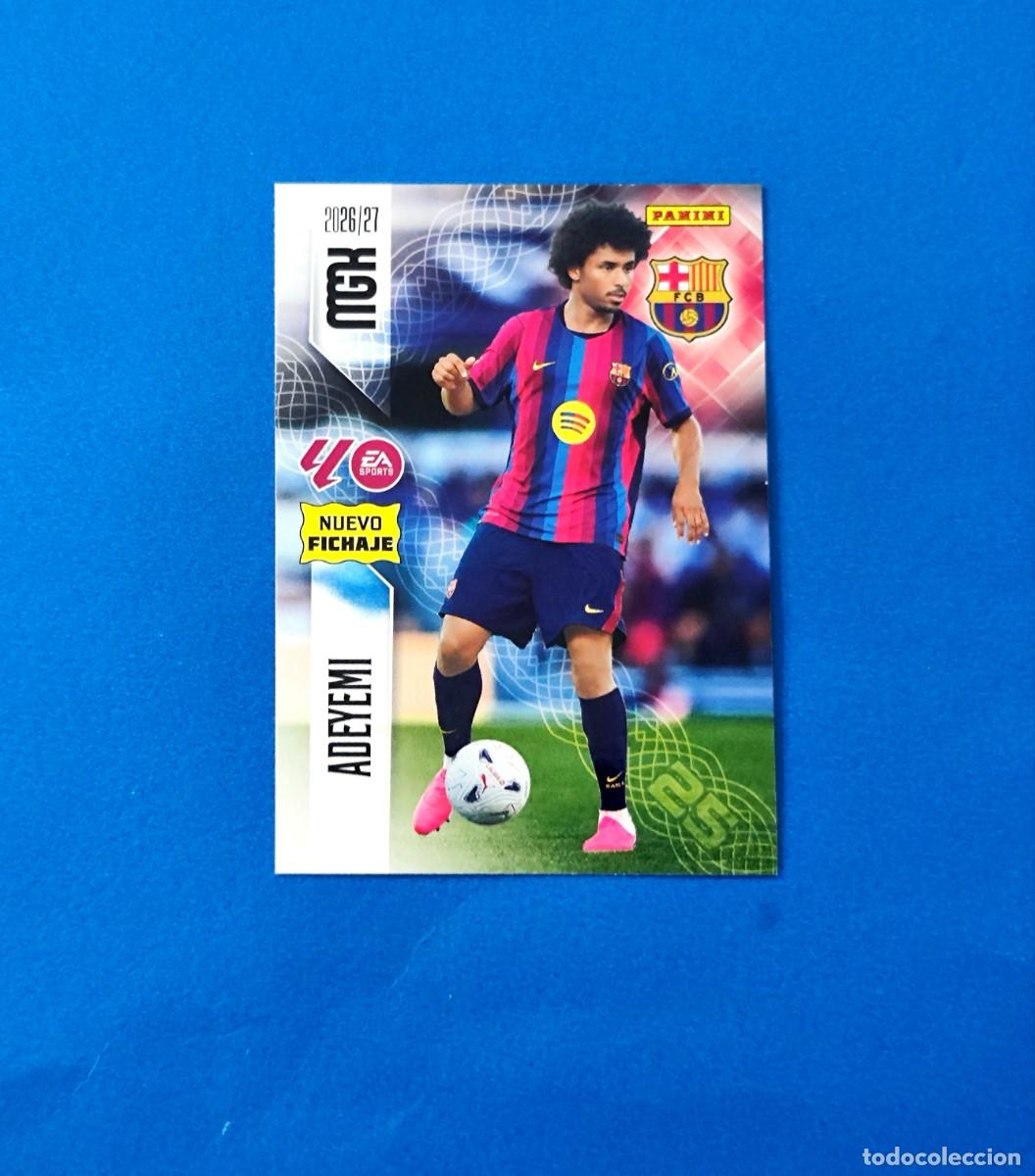 Figurine di Calcio: Megacracks 2026 2027 / 26 27 Barcelona Nuevo fichaje 489 Adeyemi