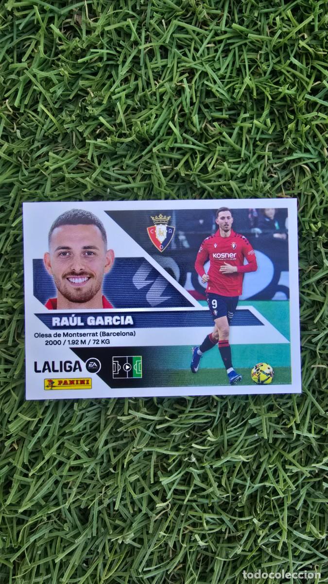 Fu&szlig;ball-Sticker: RAUL GARCIA 18 OSASUNA LIGA ESTE 2026 2027 26 27 PANINI LALIGA EA SPORTS