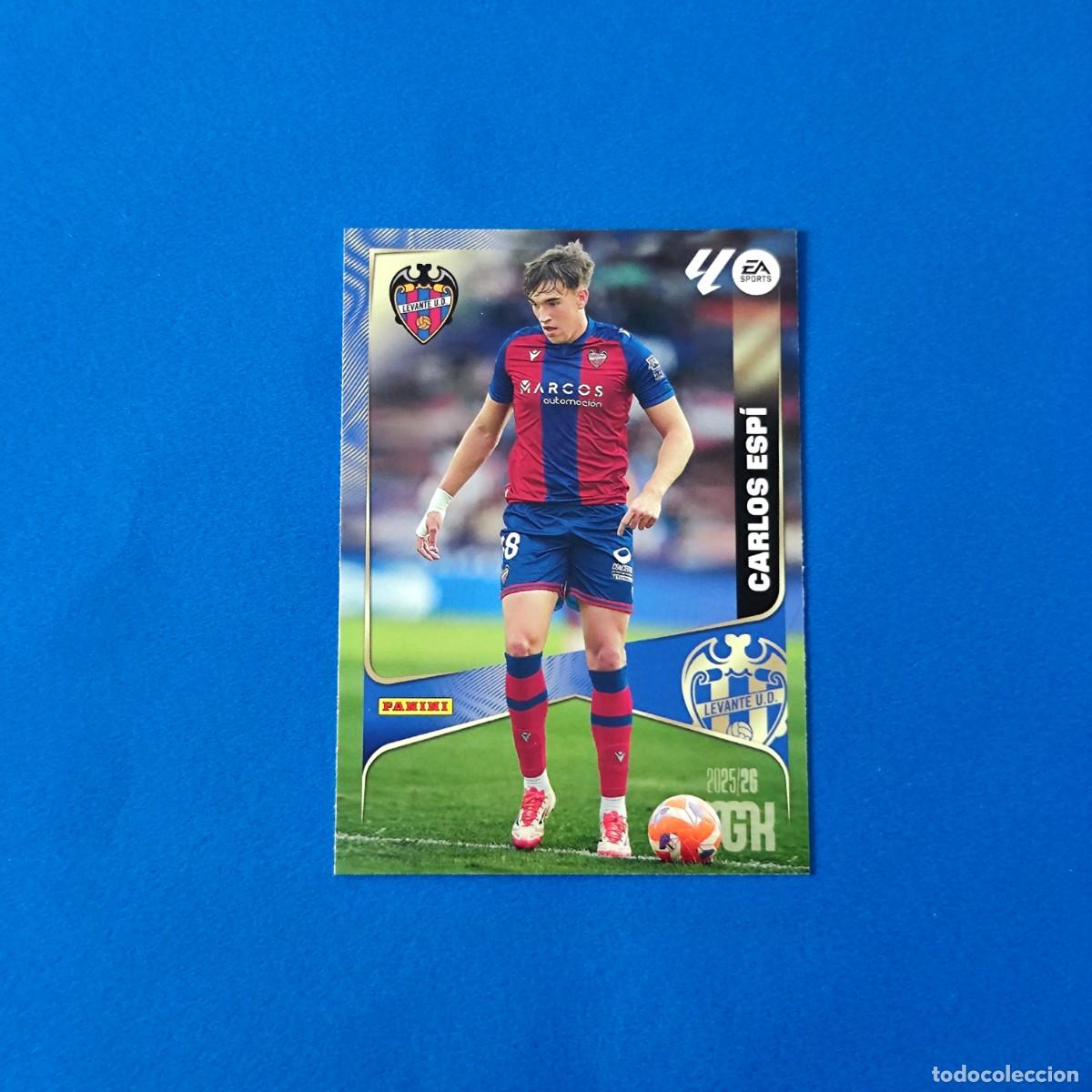 Cromos de f&uacute;tbol: Megacracks 2025 2026 / 25 26 Levante Carlos Esp&iacute; 215