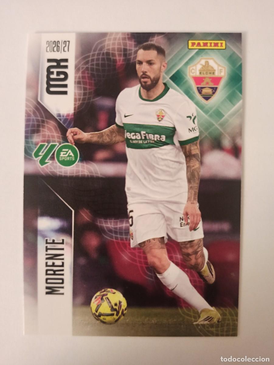Football Stickers: Morente 158 - Elche - MEGACRACKS 2026 2027 - 26 27 - MGK - PANINI