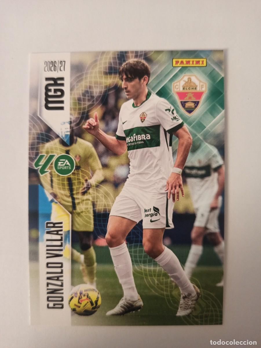 Football Stickers: Gonzalo Villar 154 - Elche - MEGACRACKS 2026 2027 - 26 27 - MGK - PANINI