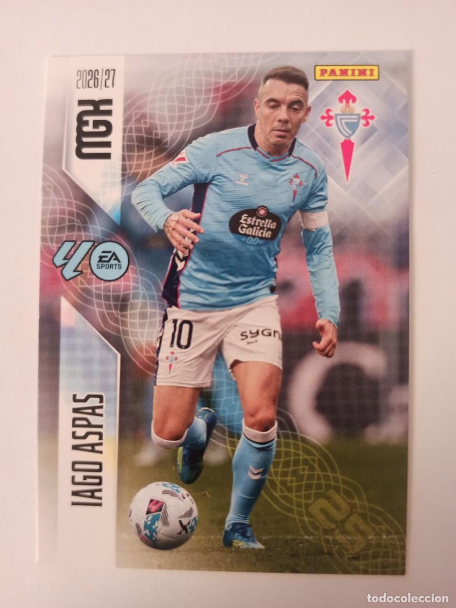 Cromos de Futebol: Iago Aspas 124 - Celta - MEGACRACKS 2026 2027 - 26 27 - MGK - PANINI