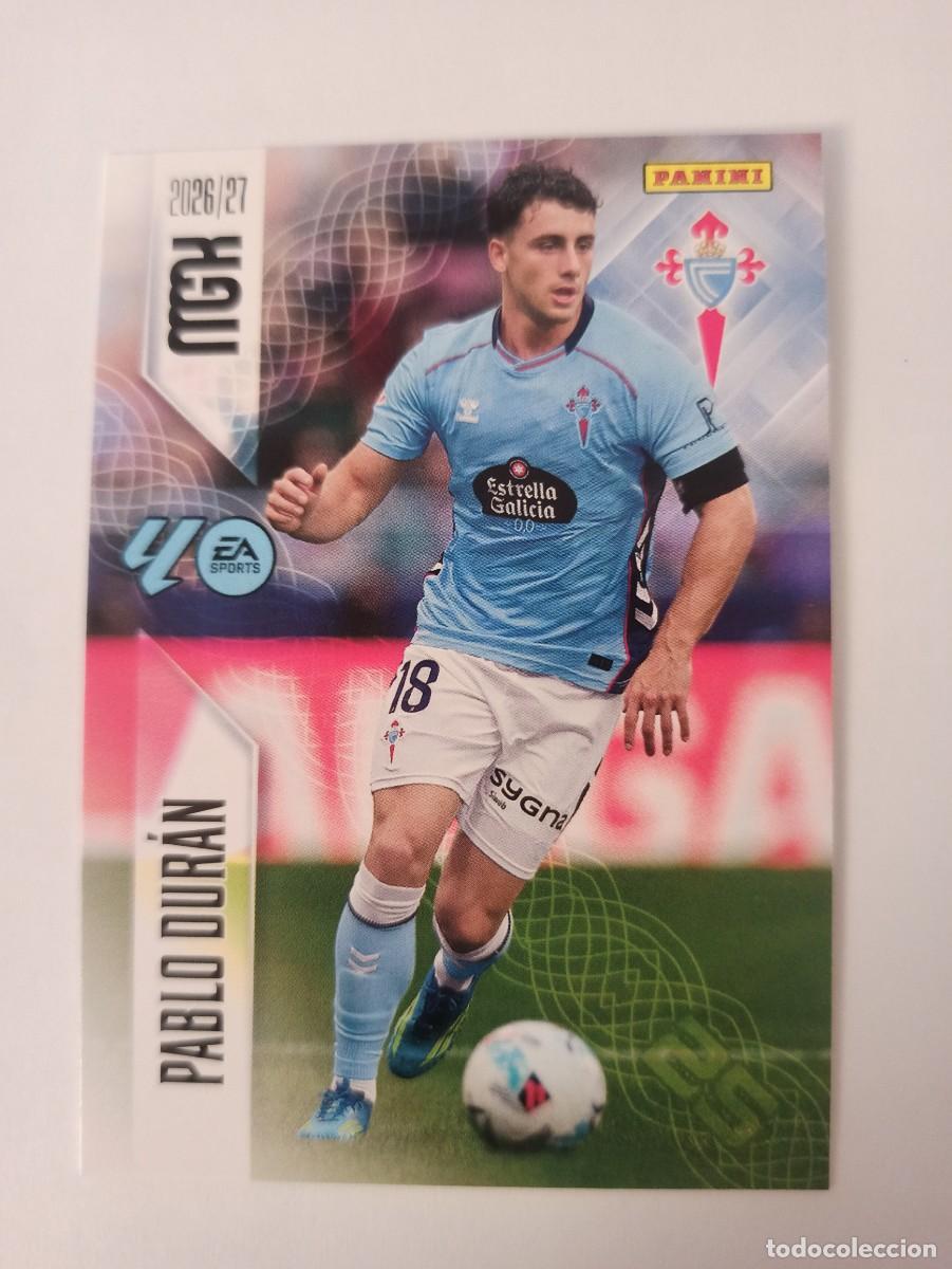 Cromos de Futebol: Pablo Duran 123 - Celta - MEGACRACKS 2026 2027 - 26 27 - MGK - PANINI