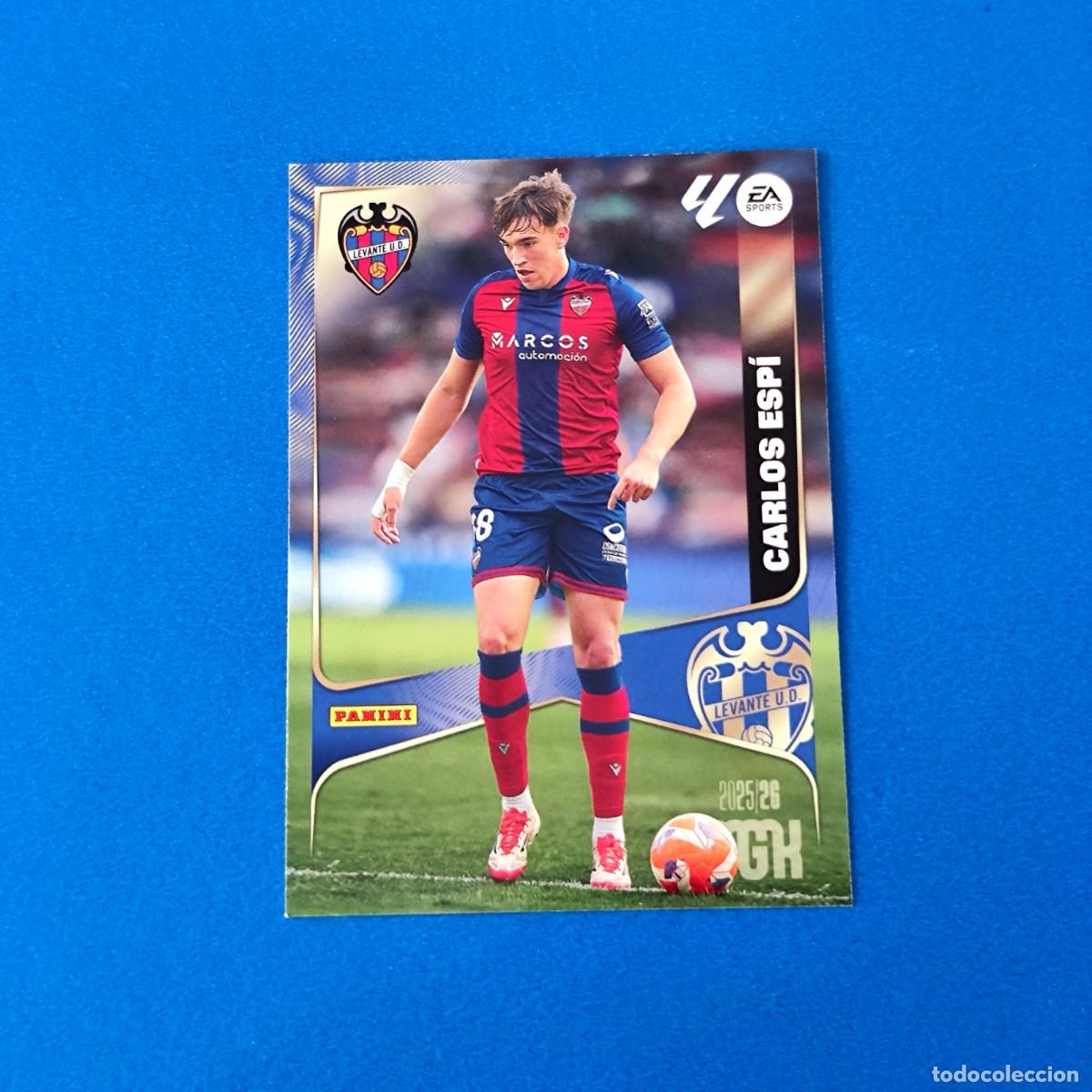 Cromos de f&uacute;tbol: Megacracks 2025 2026 / 25 26 Levante Carlos Esp&iacute; 215
