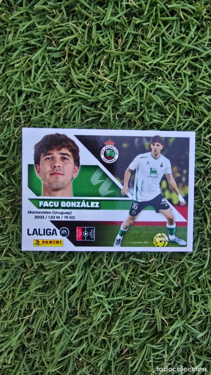 Cromos de f&uacute;tbol: FACU GONZALEZ 7 RACING LIGA ESTE 2026 2027 26 27 PANINI LALIGA EA SPORTS