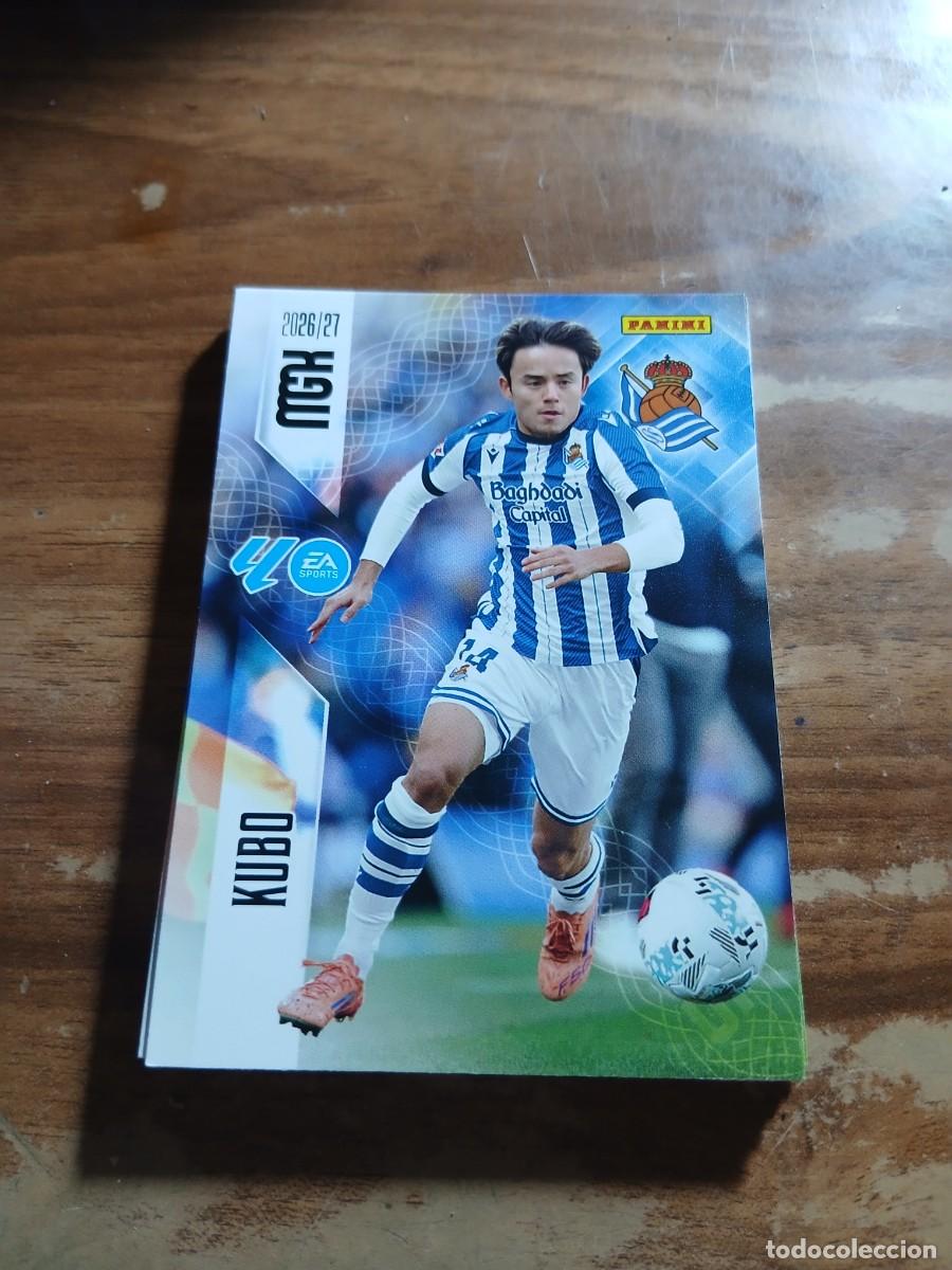 Cromos de f&uacute;tbol: CARD MEGACRACKS TEMPORADA 26/27: KUBO (REAL SOCIEDAD), N&deg; 323