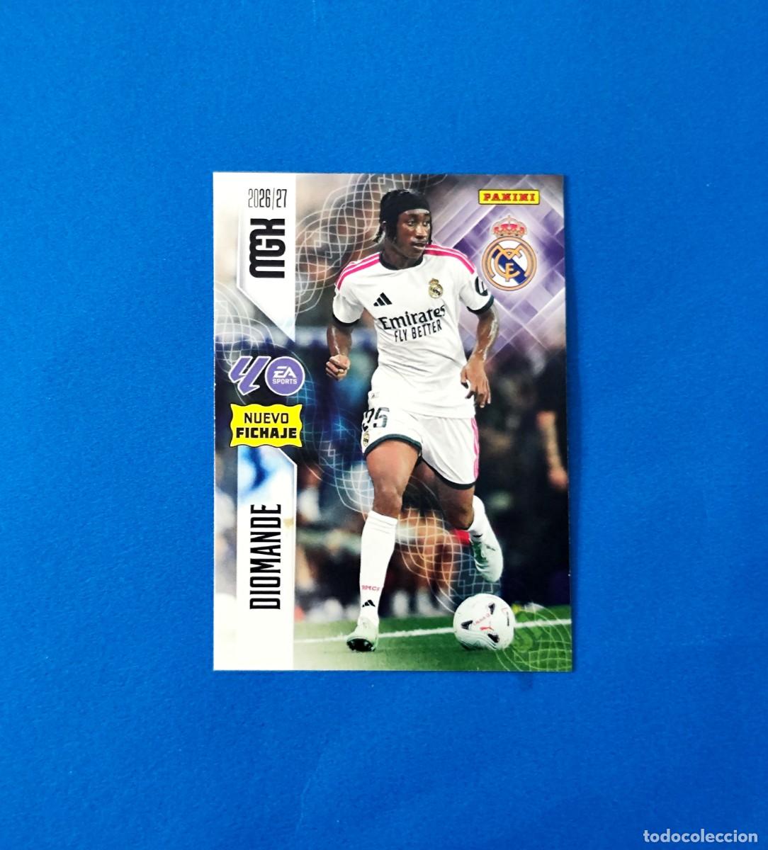 Cromos de f&uacute;tbol: Megacracks 2025 2026 / 25 26 Real Madrid Nuevo FICHAJE 478 Diomande