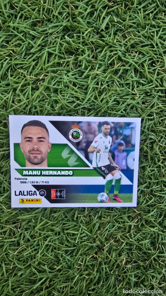 Cromos de f&uacute;tbol: MANU HERRANDO 9A RACING LIGA ESTE 2026 2027 26 27 PANINI LALIGA EA SPORTS