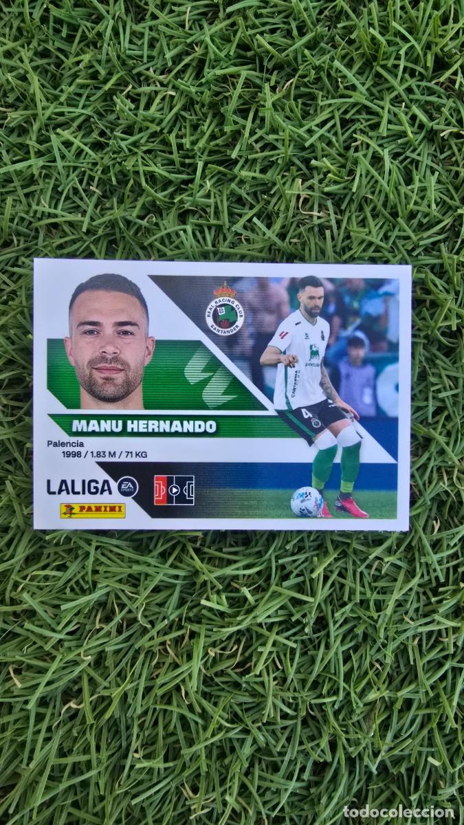 Cromos de f&uacute;tbol: MANU HERRANDO 9A RACING LIGA ESTE 2026 2027 26 27 PANINI LALIGA EA SPORTS