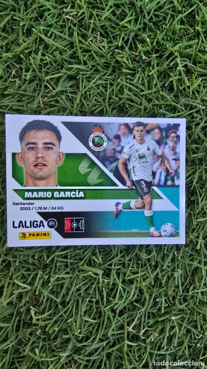Cromos de f&uacute;tbol: MARIO GARCIA 9B RACING LIGA ESTE 2026 2027 26 27 PANINI LALIGA EA SPORTS