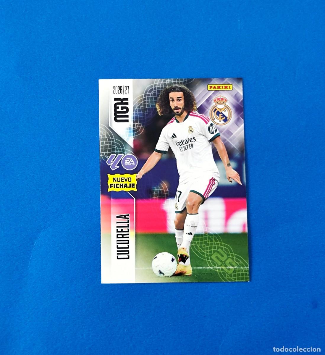 Cromos de f&uacute;tbol: Megacracks 2025 2026 / 25 26 Real Madrid Nuevo FICHAJE 451 Cucurella