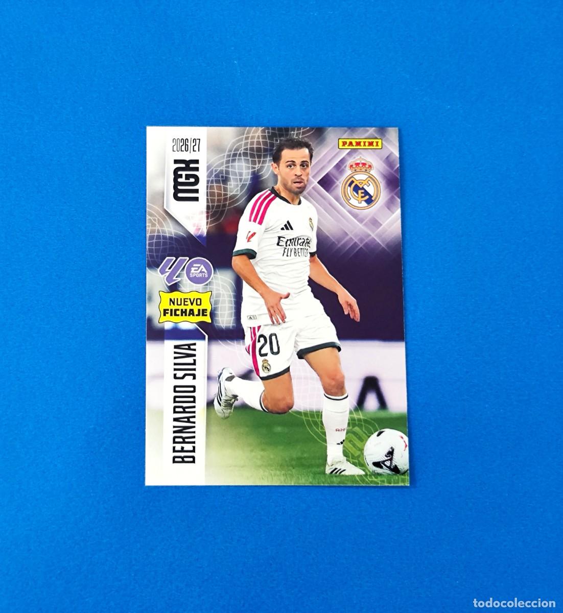 Figurine di Calcio: Megacracks 2025 2026 / 25 26 Real Madrid Nuevo FICHAJE 488 Bernardo Silva