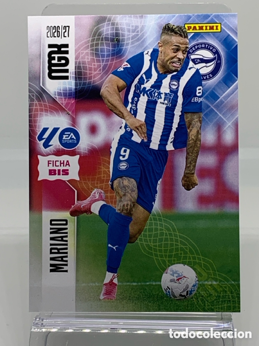 Cromos de f&uacute;tbol: 34 Bis-. Mariano&nbsp; Deportivo Alav&eacute;s 2 &ordf; SEGUNDA EDICI&Oacute;N - MEGACRACKS 2026 2027 - 26 27 MGK