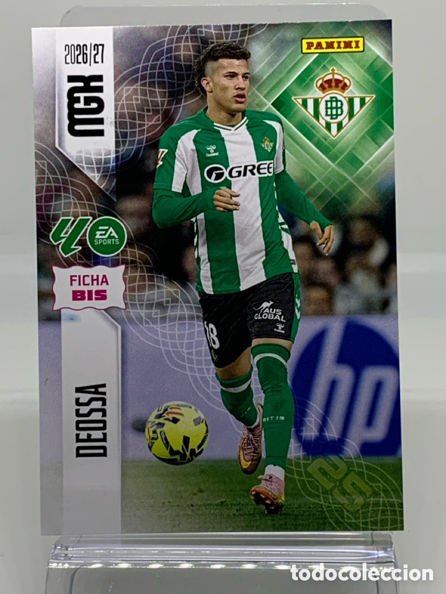 Cromos de f&uacute;tbol: 100 Bis-. Deossa Real Betis 2 &ordf; SEGUNDA EDICI&Oacute;N - MEGACRACKS 2026 2027 - 26 27 MGK