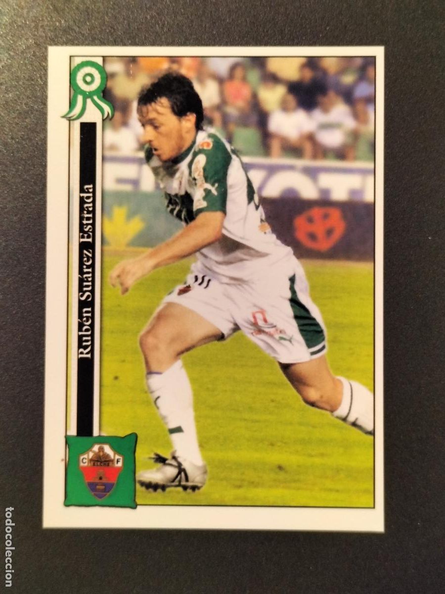 Cromos de f&uacute;tbol: 828 RUBEN SUAREZ ELCHE CROMOS ALBUM MUNDICROMO PLATINUM LIGA FUTBOL 05 06 2005 2006