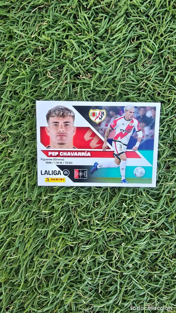 Cromos de f&uacute;tbol: PEP CHAVARRIA 10 RAYO VALLECANO LIGA ESTE 2026 2027 26 27 PANINI LALIGA EA SPORTS