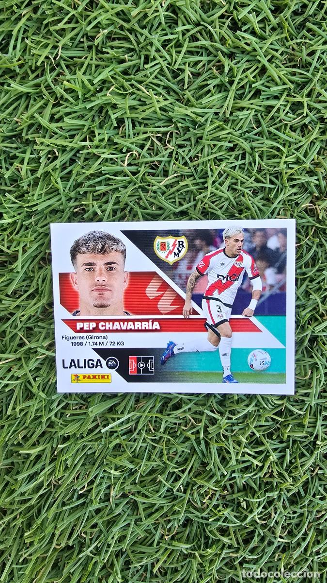 Cromos de f&uacute;tbol: PEP CHAVARRIA 10 RAYO VALLECANO LIGA ESTE 2026 2027 26 27 PANINI LALIGA EA SPORTS