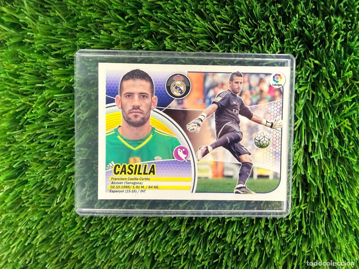 Cromos de f&uacute;tbol: N&ordm; 2 Casilla Real Madrid CF Liga Este 16 17