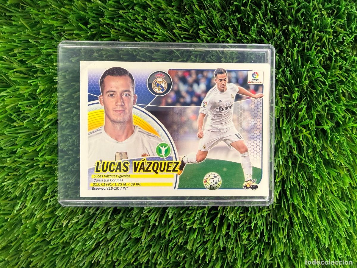 Cromos de f&uacute;tbol: N&ordm; 14A Lucas V&aacute;zquez Real Madrid CF Liga Este 16 17