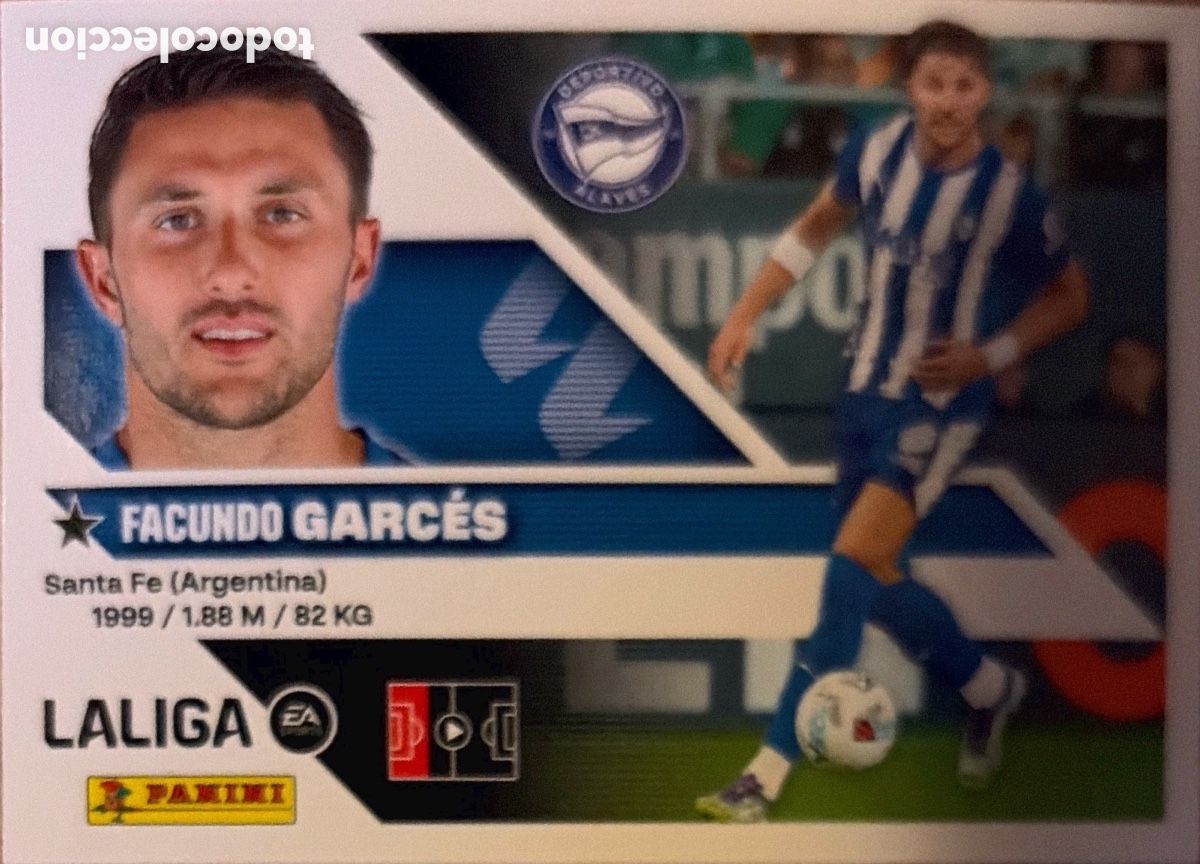 Cromos de Futebol: 8 BIS Garc&eacute;s -Coloca- (ALAVES) COLECCIONES ESTE 2026/27 (PANINI)