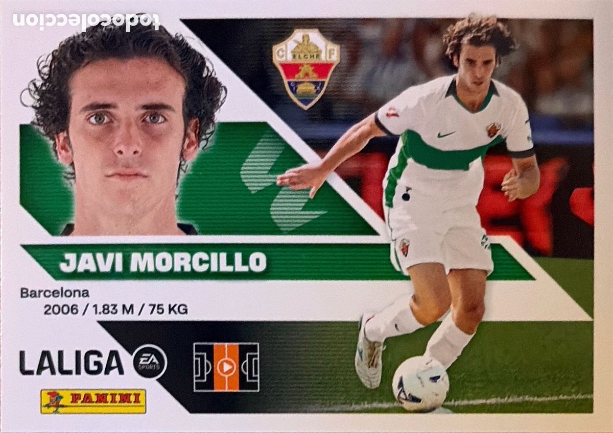 Cromos de Futebol: JAVI MORCILLO -ULTIMO FICHAJE 26- (ELCHE) COLECCIONES ESTE 2026/27 (PANINI)
